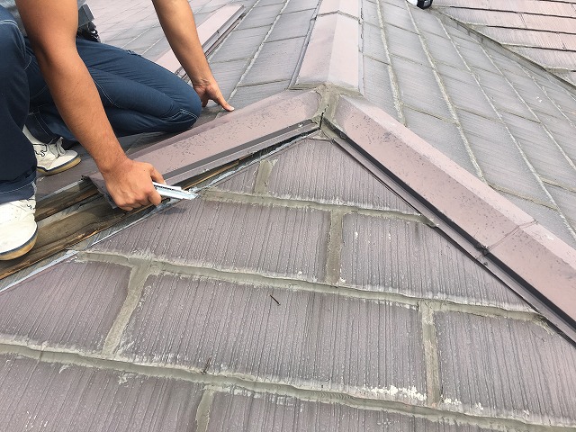棟板金の調査