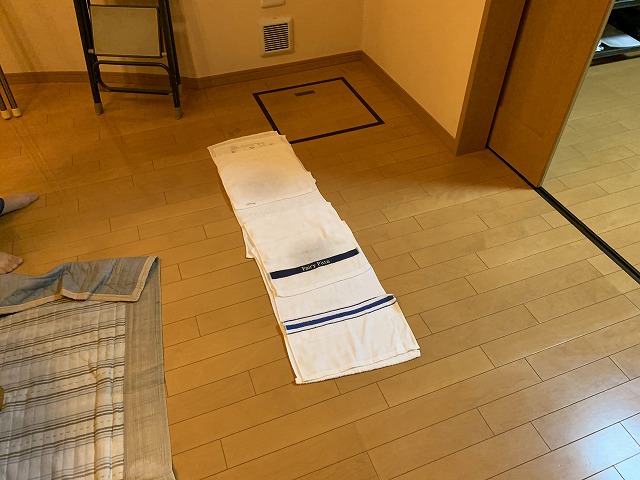天井から雨漏り